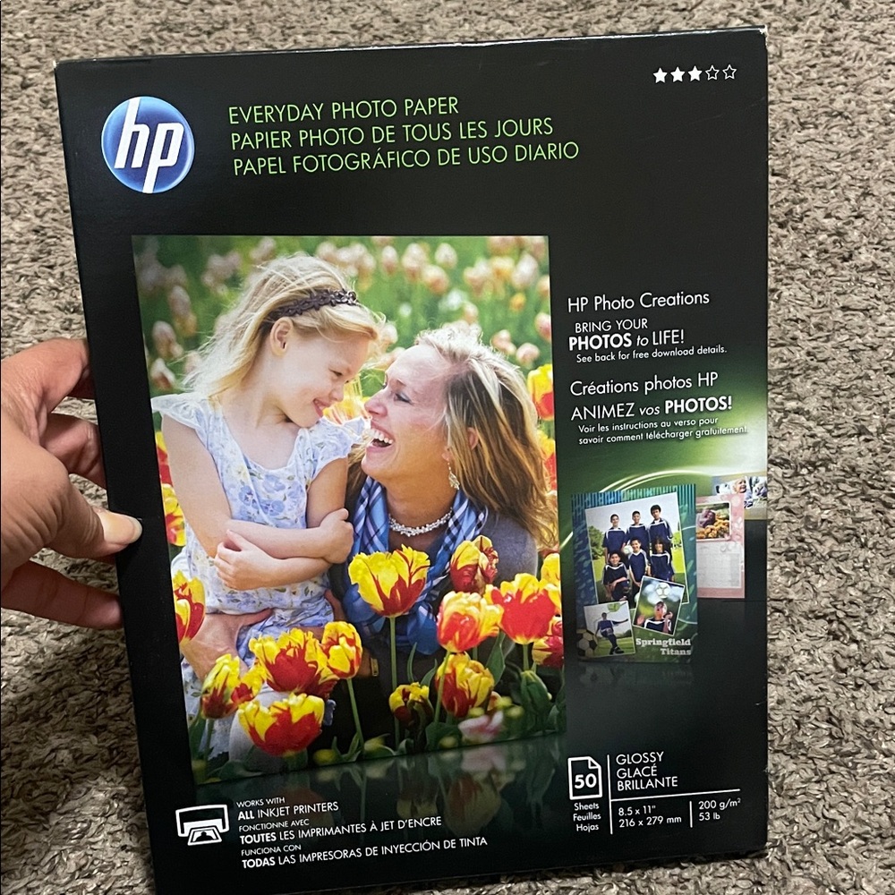 HP Glossy Everyday Photo Paper
